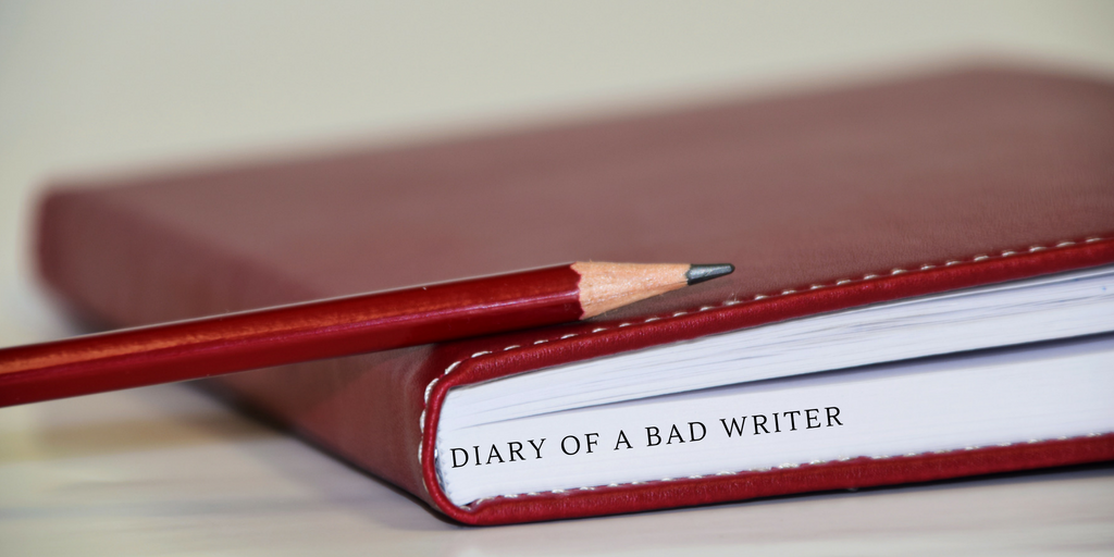 Diary of a bad writer banner